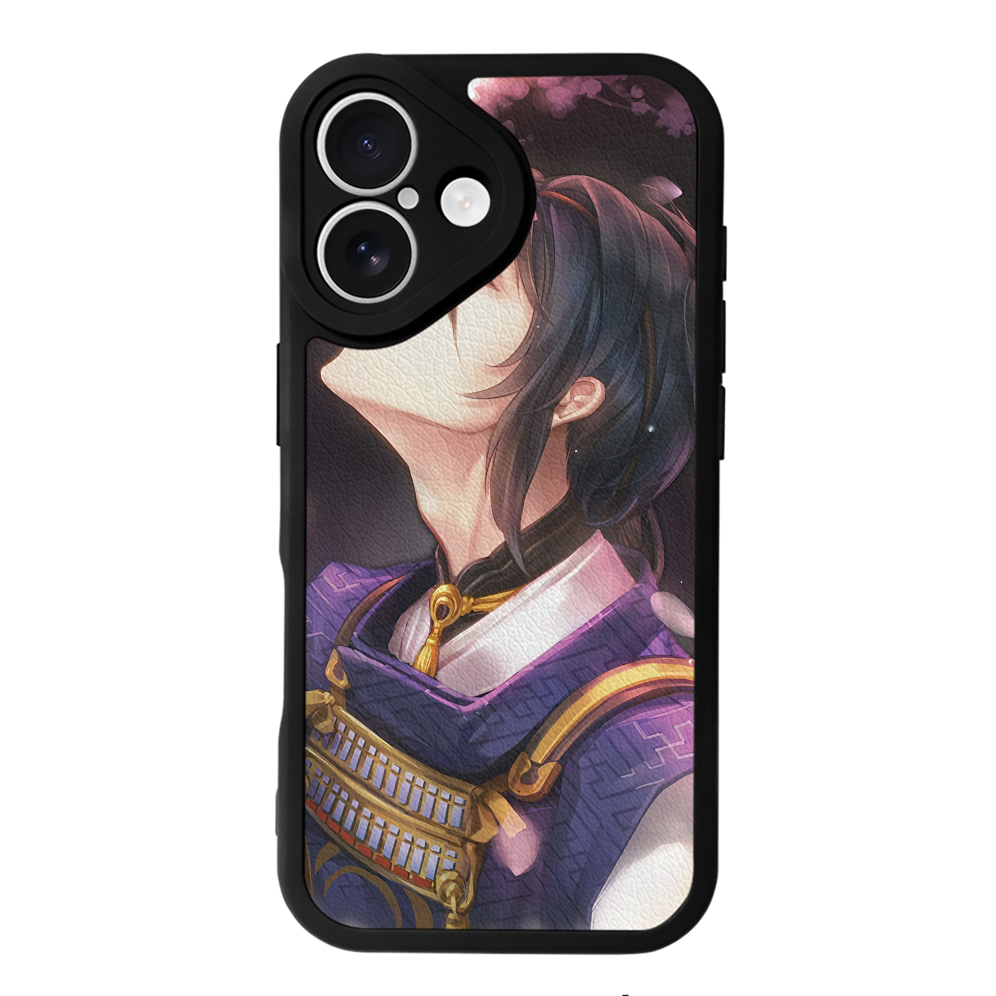 （画像用） 刀剣乱舞 Touken Ranbu 【iPhone 16シリーズ対応】シリコンスマホケース（レザー調） 材質：シリコン